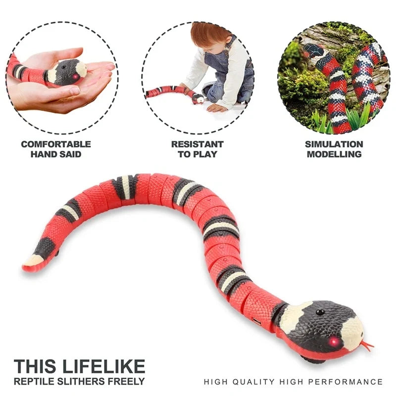 Snake cat toy product shot